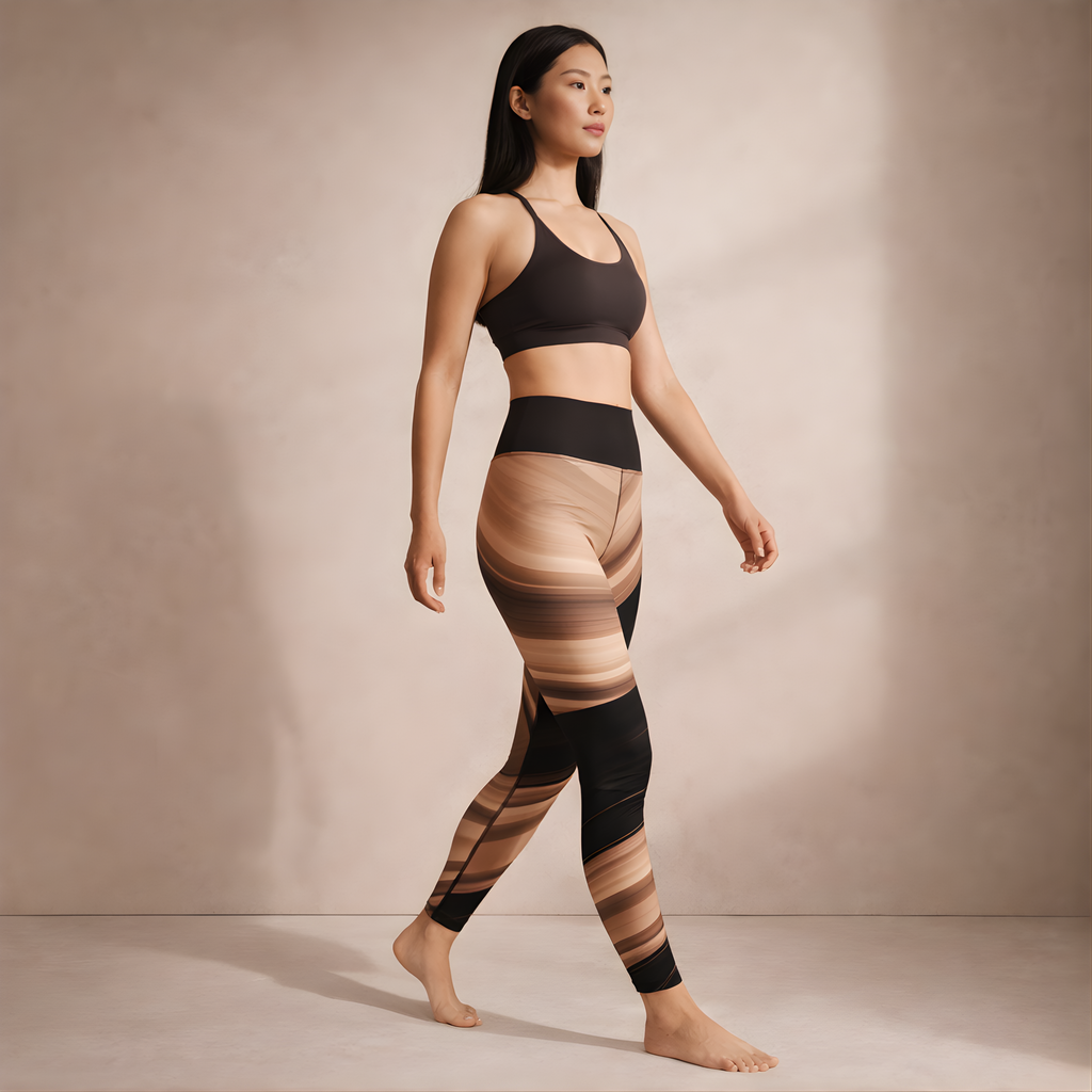 Mocha Current High-Waist Leggings