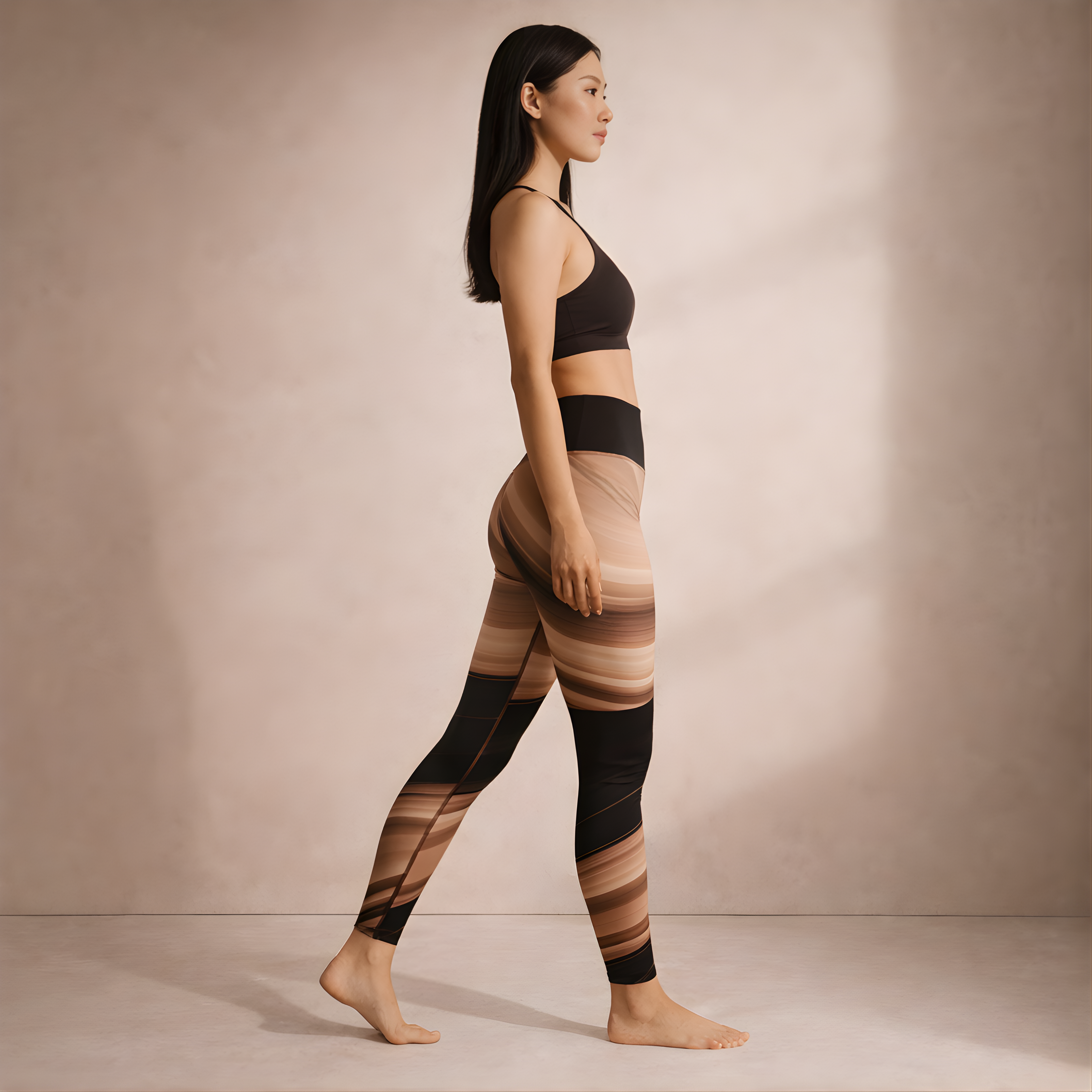 Mocha Current High-Waist Leggings