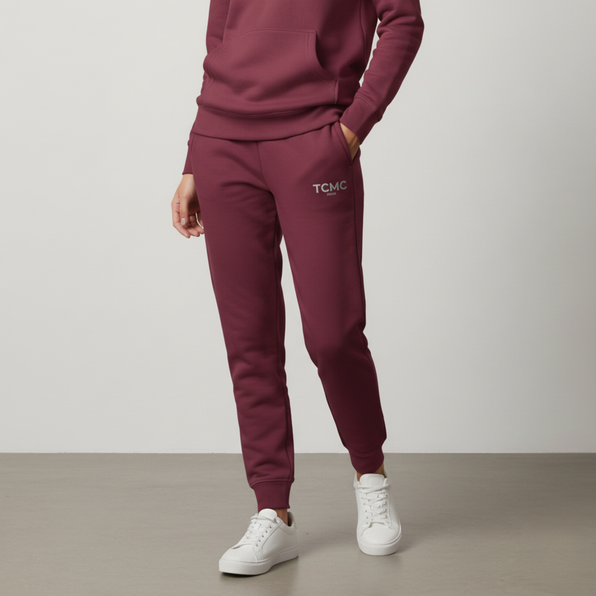 Maroon Essential Sweatpants