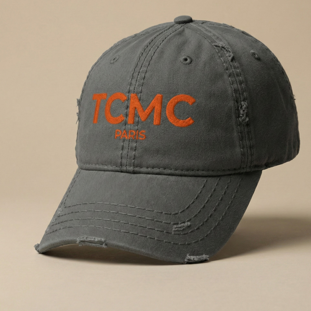 Distressed Edge Dad Hat (Customizable)