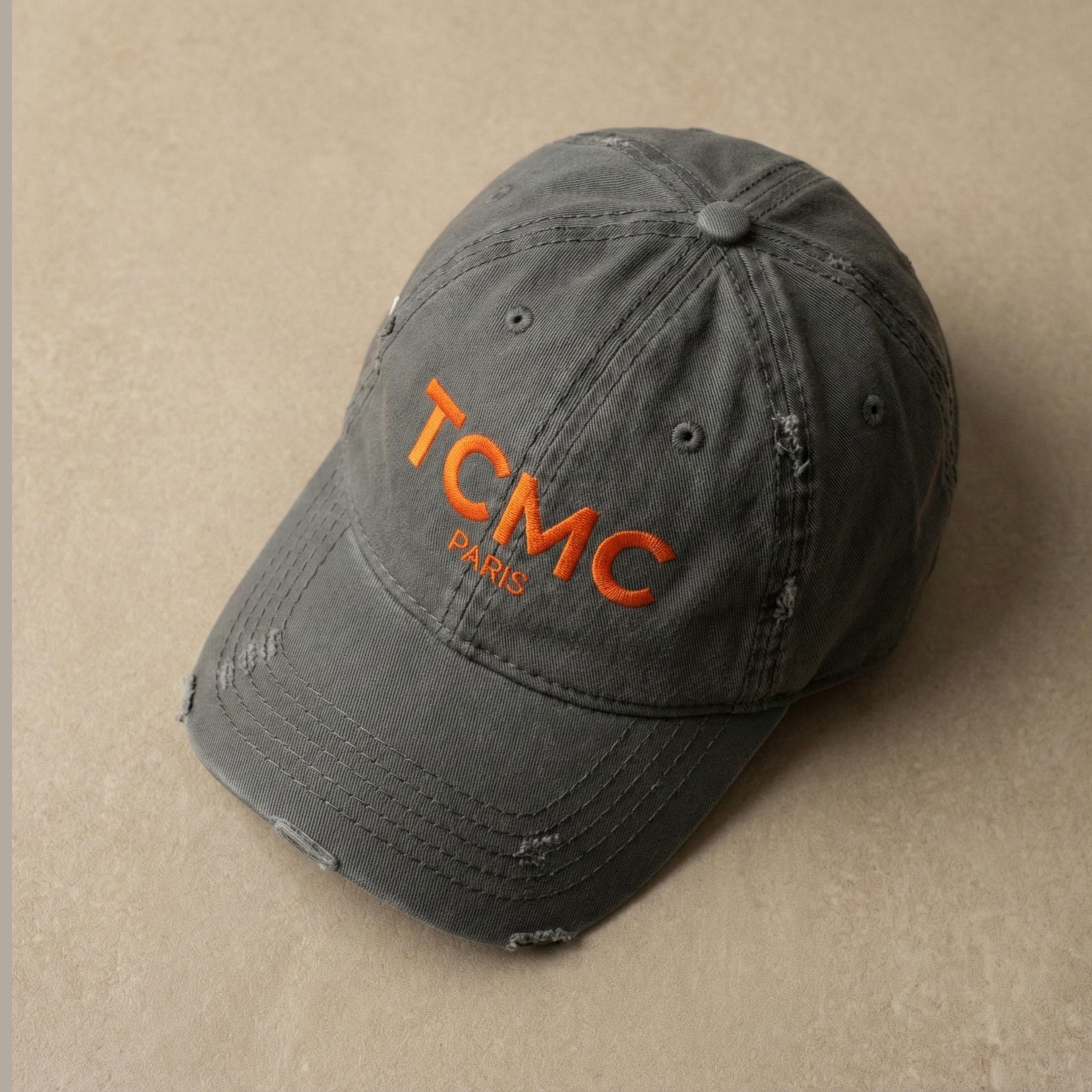 Distressed Edge Dad Hat (Customizable)