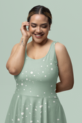 Sage Stardust Dress