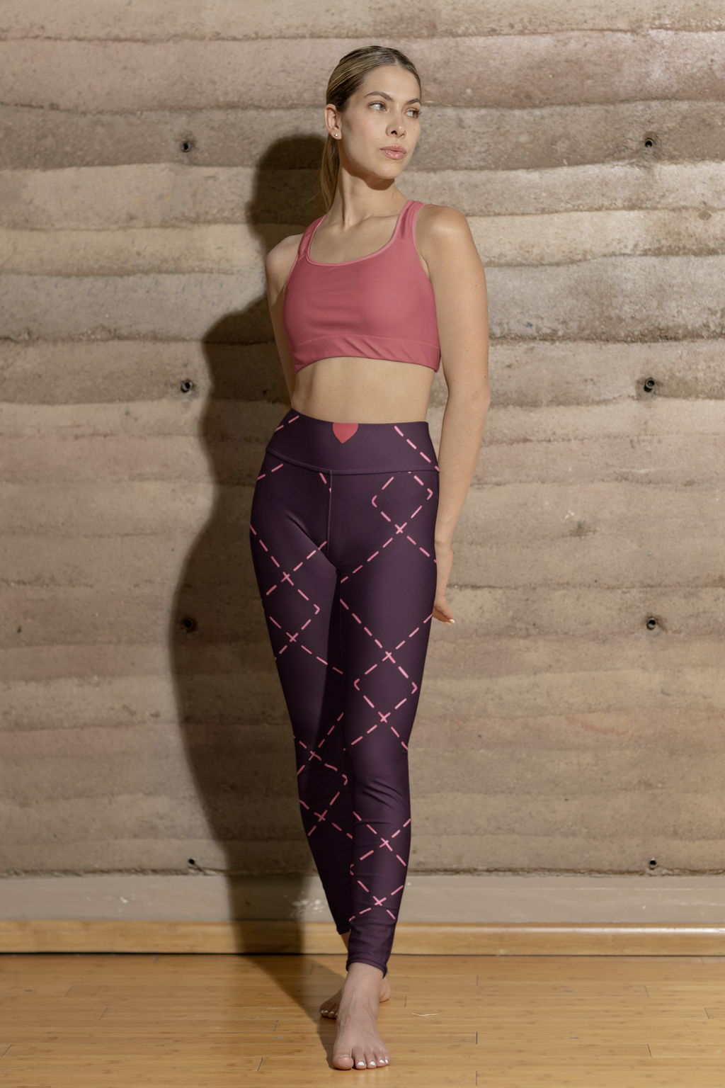 Plum Noir Leggings