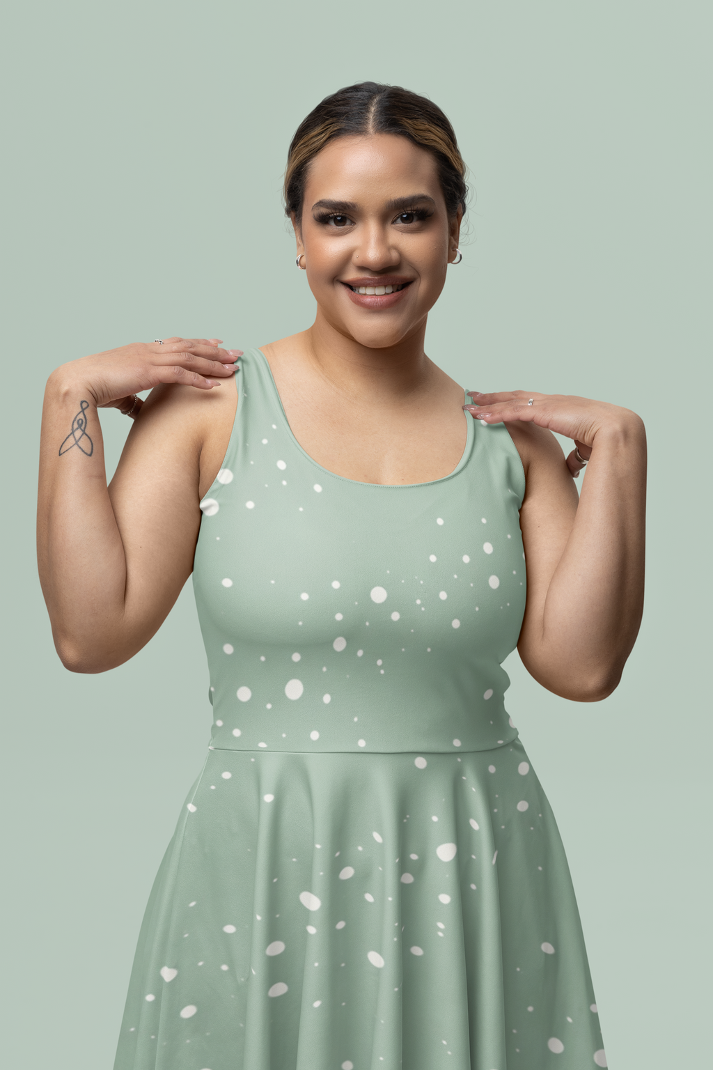 Sage Stardust Dress